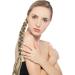 ALLY-MAGIC Braid Ponytail Extension DIY Ponytail Hair Extensions Natural Wrap Around Synthetic Ponytail Extension with Hair Tie Y2-MWJF (Platinum) - Buy Online on GoSupps.com