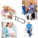 Bathroom Grab Bar Safety Support Rail Folding Handrail For Bathroom 30-Inch Flip-Up Handicap Handrails Bathroom Support Safety Rails For El - Buy Online on GoSupps.com