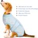 Kuoser Dog Recovery Bodysuit for Male & Female Dogs - Breathable Leakage Protection Anti-Lick Surgery Suit (Size M Green) - Buy Online on GoSupps.com