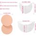 200 Pcs Eyeshadow Gel Pads & Stencils - Eye Gel Pads for Eyelash Extensions & Makeup - Facial Color Sponge Pack - Buy Online on GoSupps.com