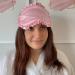 Silk Sleep Mask for Women and Girls - Pink Blackout Blindfold for a Restful Sleep - Buy Online on GoSupps.com