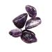 Natural Crystal Rough Natural Crystal Rough 5pcs Natural Amethyst Stones Quartz Crystal Minerals Tumbled Stone for
