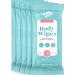 Body Wipes (5 Pack)  50 XL Shower Wipes, Body Wipes for Adults Bathing, Adult wipes - Bath Wipes for Adults No Rinse, with Vitamin E & Aloe Vera, Alcohol-Free, Rinse Free (8x12 Inch) 50 Count (Pack of 1)