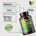 OMEGA 3 VEGAN - Seaweed Oil 2000MG of plant origin. High concentration of 600mg DHA and 300mg of EPA per daily dose. 100% natural. Gluten free. Non-GMO. Vegan compatible - Buy Online on GoSupps.com