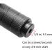 Ruiwaer Mountain Bike Steel Pegs - Front Rear Axle Foot Pegs 110x38mm Black | Bike Accessories - Buy Online on GoSupps.com