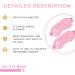 HiFineCare Cold&Hot Gel Bead Eye Mask for Puffy Eyes - Pink (2pcs) - Buy Online on GoSupps.com
