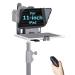 Teleprompter,Desview T3S Promoting for Device up to 11 with liftable Shooting Platform 70/30 Beam Splitter Glass Use via Remote or Desview APP iPad iPhone, Desview-T3s-Teleprompter-Smartphone-DSLR