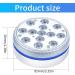Yotun Underwater LED Pool Lights - 2PCs 16 RGB Color Change with RF Remote & IP68 Waterproof Suction Cups - Perfect for Pools & Ponds - Buy Online on GoSupps.com