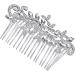Beaupretty Hair Comb headpieces for wedding headwear for women bridal headpiece Rhinestone women headpiece Miss crystal hair Wedding Rhinestone Comb - Buy Online on GoSupps.com
