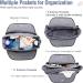 Lekebaby Large Baby Changing Bag - Stylish Nappy Bags for Mom and Dad - Travel Tote with Changing Mat - Quilted Grey - Buy Online on GoSupps.com