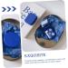 Homsfou 4-Piece Colored Contact Lenses Set | Mirror Container & Plastic Holder Case | Stylish & Convenient Accessory for Safe Lens Storage - Buy Online on GoSupps.com