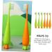 Minkissy 30 Pack Carrot Toothbrushes for Kids - Soft Bristles Children's Travel Toothbrushes - Bulk Kids' Oral Care - Buy Online on GoSupps.com