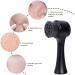 2 in 1 Facial Cleansing Brush for Deep Pore Exfoliation and Gentle Cleansing - Buy Online on GoSupps.com