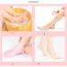 Fityle Soft Silicone Gel Socks for Dry Skin | Rauer Foot Care for Men & Women | Repair Dry Cracked Feet - Pink - Buy Online on GoSupps.com