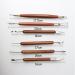 Fashion Road 6Pcs Clay Sculpting Tools  Clay Tools Pottery Tools Wooden Handle Double-Sided Set for Pottery Ceramics Sculpting Brown - Buy Online on GoSupps.com