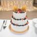 4Pcs Paper Palm Fan Cupcake Topper palm spears for cakes Spear Leaf Cake Insert Supplies Cake Decorations for Birthday Wedding Party(Gold) (cswcmy20220920-0007) - Buy Online on GoSupps.com