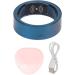 Smart Ring - Sleep Tracker Waterproof Titanium Alloy with Vibration Alarm | Perfect Gift - 17# BLUE - Buy Online on GoSupps.com