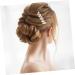 Beavorty Fashionable Diamond Hair Accessories Wedding Hair Accessories Wedding Decor Hair Clip Hair Barrettes Hair Pin Bridal Headpiece Horse Eye Zinc Alloy Bride Comb - Buy Online on GoSupps.com