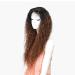 SHIYID Synthetic Lace Front Wig With Hair Brown Afro Kinky Curly Wigs For Black Women