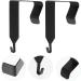 Operitacx 2pcs Caps Coats Holder Hats Black Hat Towel Creative Design Punch Stainless Towels Key - Buy Online on GoSupps.com