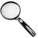 Magnifying Glasses for Hobbies Reading Magnifier Handheld Magnifying Glass 6 Times High-Definition High-Definition 100MM Optical Glass Lens Elderly Students and Children Reading Newspaper Vision