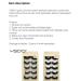 Luxury Cruelty Free Eyelashes Set with Rose Gold Applicator - Bomb Style (5 pairs) - Buy Online on GoSupps.com