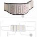 Support Brace Heated Back Brace for Women - Lumbar Support & Cold Protection - Comfortable Waist Support Belt in Black - Buy Online on GoSupps.com