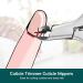 Professional Stainless Steel Cuticle Nipper & Remover Tool - Black Clippers for Manicure/Pedicure - Buy Online on GoSupps.com