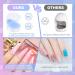 URAQT 16W Mini UV LED Nail Lamp for Quick Drying Gel Polish - Portable USB Nail Dryer for Home and Professional Nail Art - 60s/120s Curing Time - Buy Online on GoSupps.com