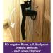 Foldable Black Saddle Holder - Portable & Easy to Hang Perfect for Horse Owners - Buy Online on GoSupps.com