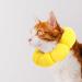 Luckious Brand Cat Recovery Collar - Cute Sunflower Neck Cone for Cats After Surgery Adjustable Cat Collar Recovery - Buy Online on GoSupps.com