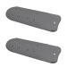 Fivetwofive 2X Grey Hair Straightener Holder, Heat Resistant Mat Stand for Flat Curling Iron Hot Hair Tools