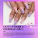 AZUREBEAUTY Dip Powder Set - 6 Pink Violet Purple Glitter Colors for Quick-Drying French Manicure - No Lamp Needed - Buy Online on GoSupps.com