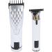 Electric Hair Trimmer Set High Power Professional Hair Clipper Kit with LED Display Rechargeable Grooming Clippers Includes 9 Guide Combs for Efficient Home Haircuts - Buy Online on GoSupps.com
