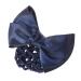 Ipetboom Hair Clip Bun Cover Bowknot Hair Clip with Hairnet Hair Net for Women French Barrette Bowknot French Hair Clip Bun Net Barrettes for Women Bow Hair Net Scarf Overlay Network Nurse