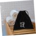 AUTSUPPL 2pcs Storage Bag Hair Wand Bag Organizer Bags for Travel Blow Dryer Organizer Gym Bag Black Velvet - Buy Online on GoSupps.com