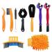 ISTOVO 9 Piece Bicycle Cleaning Set Toothbrush Cleaning Tools for All Types of Bicycles