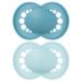MAM Original Pacifier (6+ Months) - 2 Pack | Symmetrical Silicone Baby Pacifier with Sterilization Box | Random Colors - Buy Online on GoSupps.com