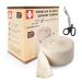 Premium Elastic Tubular Medical Bandage Size E Stockinette 3.4 inches x 33 Feet Plus Medical Scissors Size E (3.4 x 33')