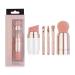 5 In 1 Exquisite Multi-function Makeup Brushes Set - Blush Eyeshadow Angled Brow & Blending Brush for Women & Girls - Ideal for Flawless Makeup Application - Buy Online on GoSupps.com