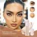 Liquid Highlighter - Cream Highlighter for Natural Glow | 3PC Face & Body Brightening Makeup for Festivals & Parties - Buy Online on GoSupps.com