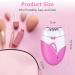 Uraqt Epilator for Women - Gentle Hair Removal with Massage Rolls Long-Lasting Razor & Accessories (Pink) | Perfect Gift! - Buy Online on GoSupps.com
