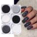 Buy Gzsyy Black Glitter Nail Powder - 6PCS Holographic Nail Art for Stunning Manicure Design - Buy Online on GoSupps.com
