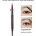 Verdant Touch Dual-Ended Auto-Rotating Eyebrow Pen with Brush Grey 4 - Buy Online on GoSupps.com
