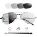 Buy Yimi Randlos Photochrome Progressive Multifocus Reading Glasses - Blue Light Blocking Multifocal Computer Glasses - Black 1.0x - International Shipping Available - Buy Online on GoSupps.com
