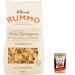 Italian Gourmet E.R. Rummo Calamarata N 141 Pasta Lenta Lavorazione Lot de 4 p tes base de semoule de bl dur Dessin en bronze 500 g + Italian Gourmet polpa 400 g