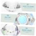POPETPOP 1pc Nail Art Crystal Cup Crystal Glass Dish Acrylic Powder Dish Glass Dappen Dish for Acrylic Nails Nail Tech Matte Gel Nail Polish Crystal Nail Art Cup White Mixing Cup Frosted 5.5x5.5cm White - Buy Online on GoSupps.com