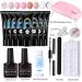 Gel Builder Nail Kit Transparent Nail Mold Quick Extended Cleaning Liquid Manicure Tools Set for Beginners (2) - Buy Online on GoSupps.com