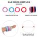 SYGY 200PCS Baby Hair Ties - Cotton Toddler Hair Bands for Girls - Elastic Cute Accessories - Multicolor Ponytail Holder for Kids - Buy Online on GoSupps.com
