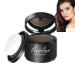 Hairline Powder Root Cover Up Hair Shadow Powder Dark Gray Hair Root Dye Shadow Cover Natural Root Concealer Beard Dye Hair Touch-Up for Thin Hair Grey Hairline Quick Cover Waterproof(Light Brown)